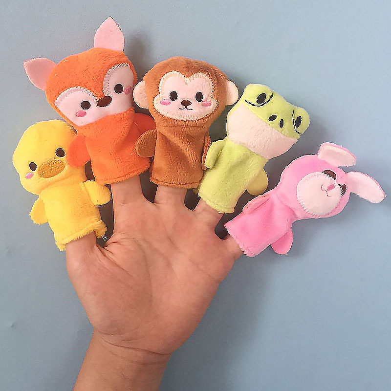 Infant finger puppet baby parent-child early education educational doll toy animal finger doll infant finger puppet