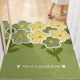 Entrance Door Mat, Dirt-Resistant, Anti-Slip, Cuttable, for Home Use