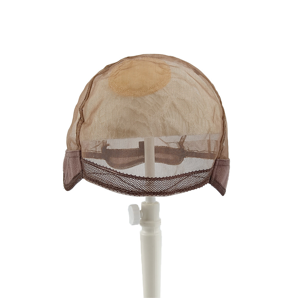 Wig Mesh Head Cover Elastic Mesh Cap Wig Accessories Accessories Front Lace Hair Mesh Cap Adjustable Wig Hair Cap