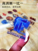 CS Game Peripheral Sticker Printed Physical Model CSGO Физическая голографическая титана S1MPL