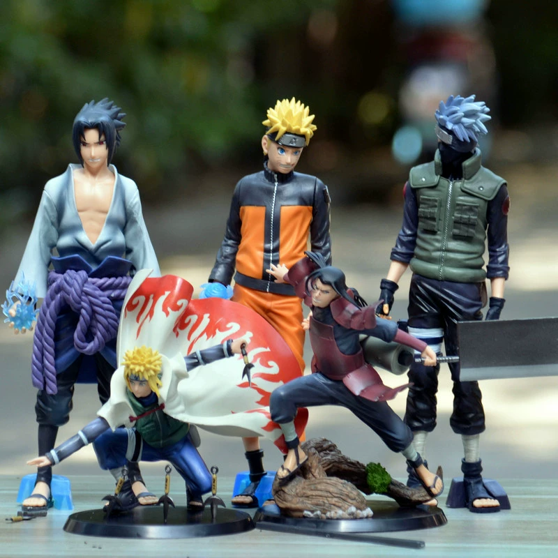 Naruto tay làm Naruto Itachi Sasuke Kakashi Uchiha với đất Hinata Sakura nhóm người mẫu tay dọc làm - Capsule Đồ chơi / Búp bê / BJD / Đồ chơi binh sĩ