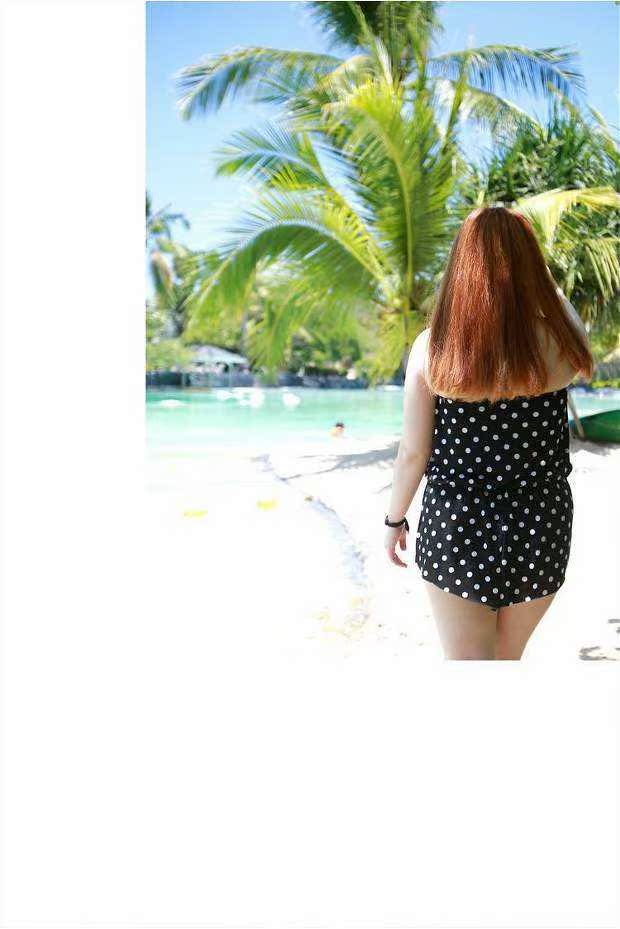 Hàn Quốc nhập khẩu 2016 mới kích thước lớn dễ thương polka dot bikini một mảnh áo tắm gợi cảm thu thập áo tắm - Bikinis áo tắm cho người béo