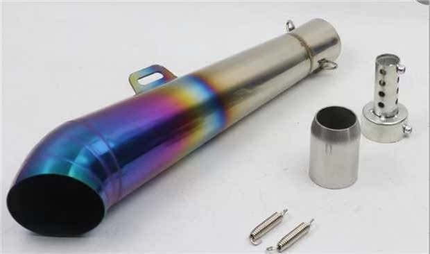 Xe máy sửa đổi chung GP ống xả phần phía sau flare ống chân trời chiên tạo tác đường phố - Ống xả xe máy pô xe super dream
