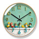 Creative Wall Clock, Cute and Simple, Living Room Home Clock, Round Children's Room Bedroom Wall Clock, Ultra-Quiet Clock