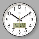 Yipula Ultra-Quiet Wall Clock with Calendar, Living Room Wall Clock, Bedroom Wall Clock, Simple Household Quartz Clock
