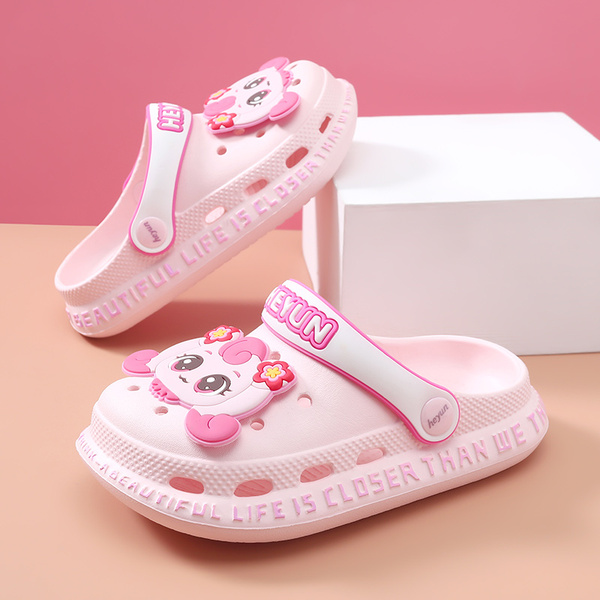 Children's Slippers, Girls' Clogs, Baby Girls' Sandals, Girls' 2026 Summer New Beach Shoes, Big Kids' Non-Slip Shoes — 3