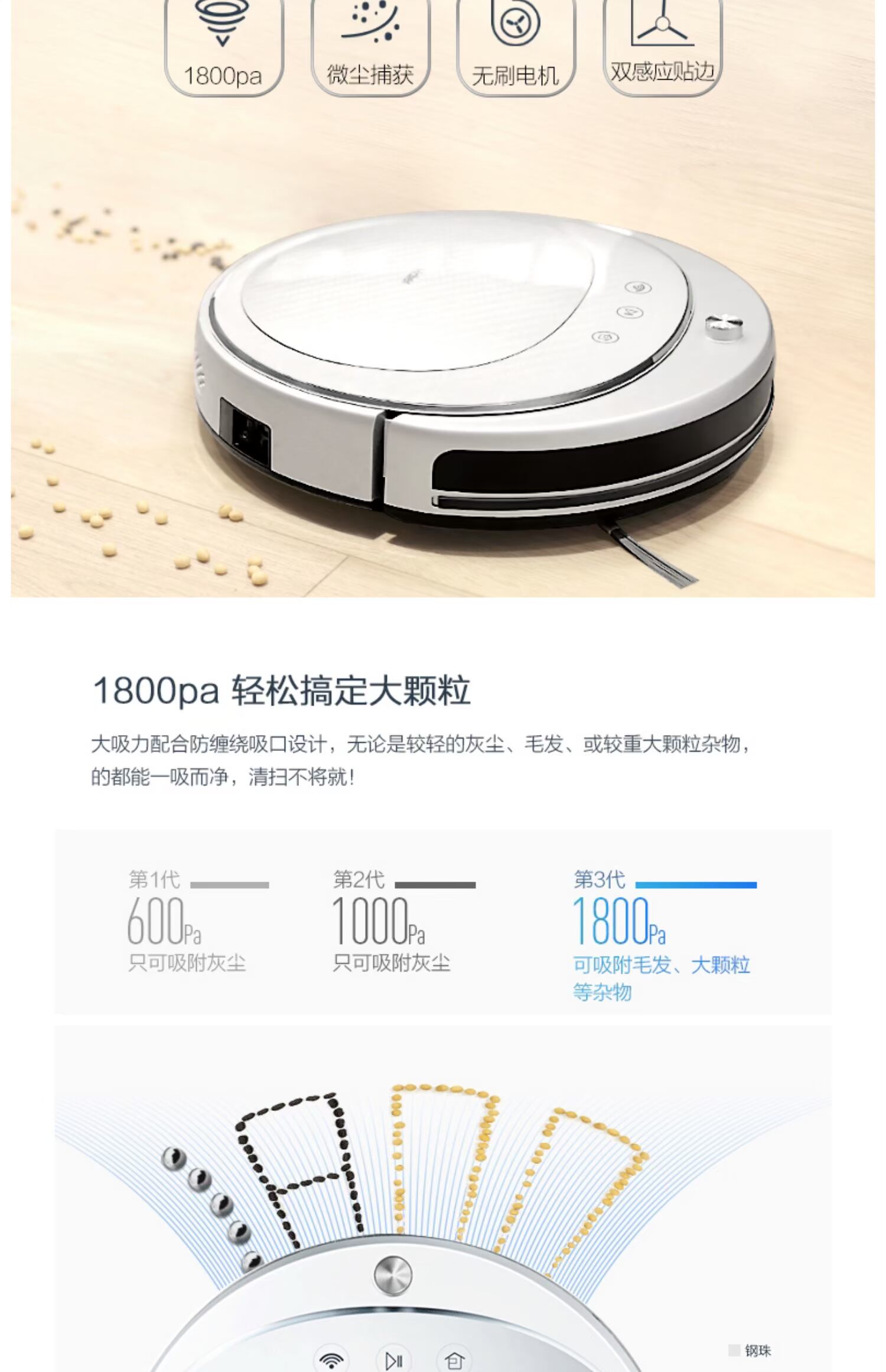 Haier / Haier Yinyue robot quét nhà thông minh tự động giặt máy hút bụi một máy - Robot hút bụi máy hút bụi bơm lốp ô tô