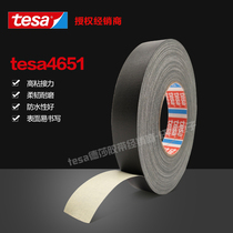 Desha tesa4651 High Temperature Resistant Car Blocked Hole Multicolored Sandblasted Insulation High Waterproof Black Burky Adhesive Tape