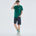 Đánh dấu Wafi Short Sleeve Polo Shirt nam 2019 Summer Xu hướng ba chiều In Editing Body 