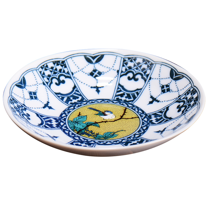 Love make'm ceramic plate creative move imported from Japan Japanese household individual art ipads China food dish