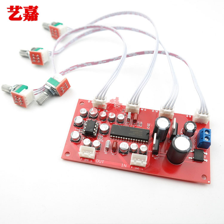UPC1892CT audio board with NE5532 front stage amplification upc1892 single power supply AC/DC available