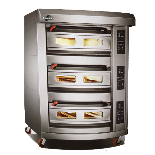Hongfeng WFC-309D luxury three - layer nine - plate electric oven commercial oven 3 layer 9 - plate computer version