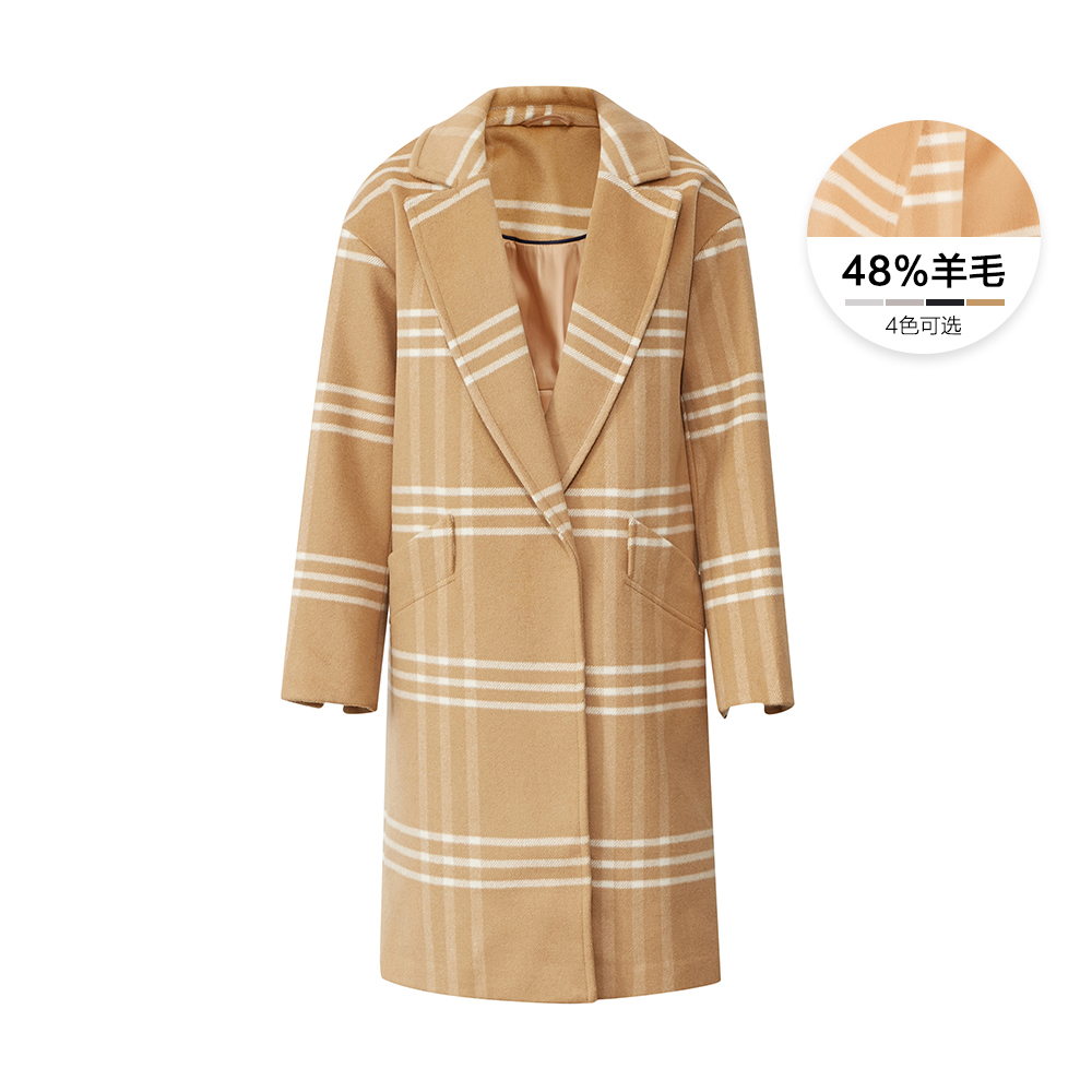 Hở) Mets Bonway Fur Coat Winter Fashion Thời trang Flip-hình Coat Coat