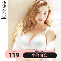 loveloc maternity underwear Pregnancy nursing bra Female feeding gathered anti-sagging type no rim pregnancy photo