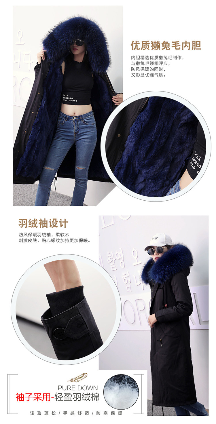 Manteau de fourrure femme - Ref 3174044 Image 13