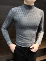 Серый длинное рукав