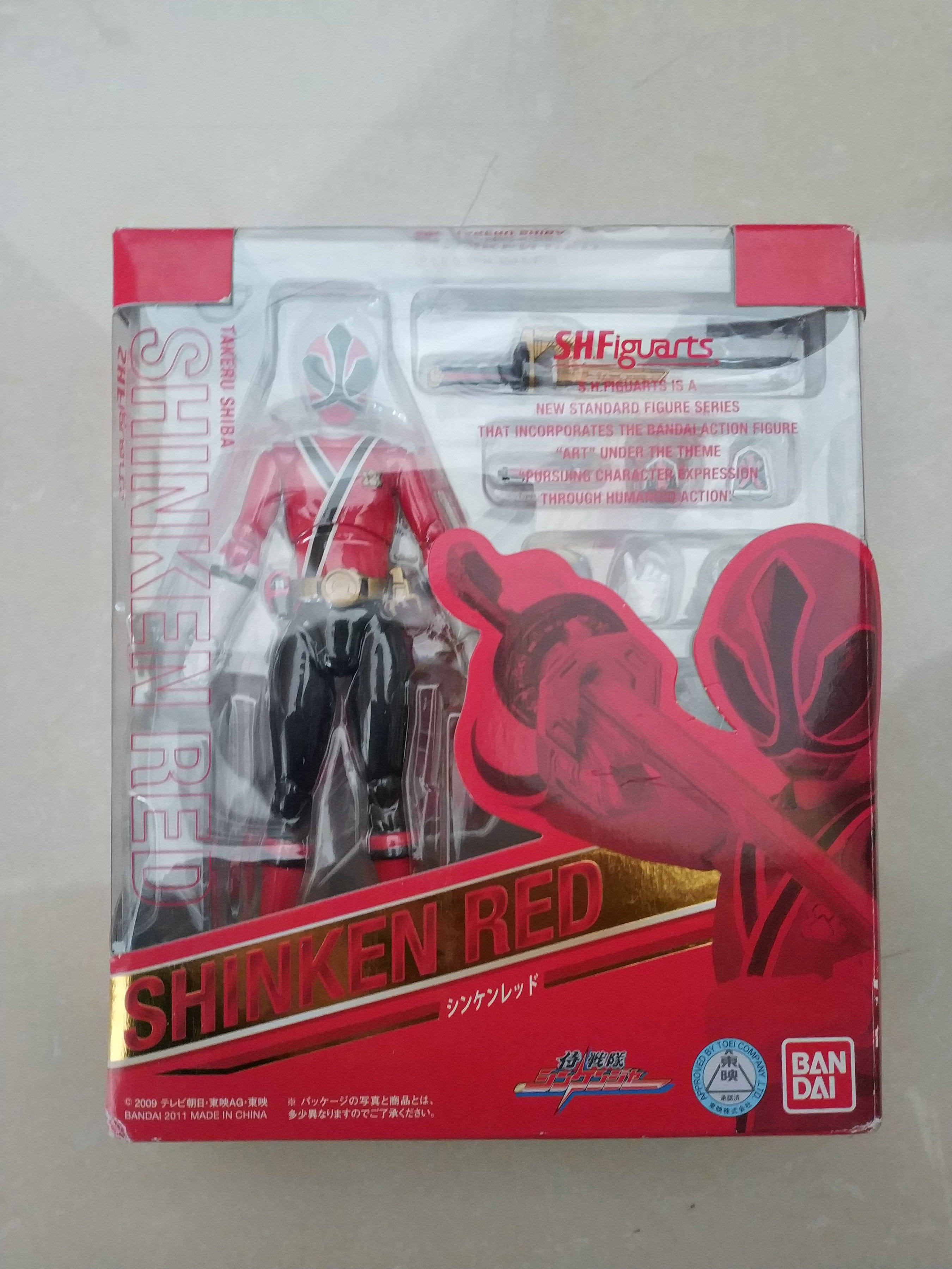 (Tong Meng) shf Japanese version of the real swordsman of the battle team, the real sword red, the first edition of Zhiye Zhangyu