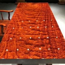 Size: 184*90*12 8 Ba flower solid wood board log tea table Tea Board boss Office conference table