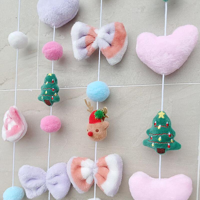 Christmas Heart Punch-Free Partition Door Curtain, Universal for All Seasons, Decorative Accessory, Santa Claus Door Curtain, Bedroom Curtain Christmas Heart Punch-Free Partition Door Curtain, Universal for All Seasons, Decorative Accessory, Santa Claus Door Curtain, Bedroom Curtain