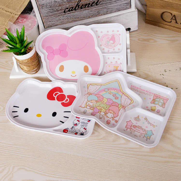Phim hoạt hình nóng sáng tạo dễ thương trẻ em không sợ rơi bát đồ ăn bát cơm bát vỡ vụn bát cơm nhà đĩa giấy dùng 1 lần