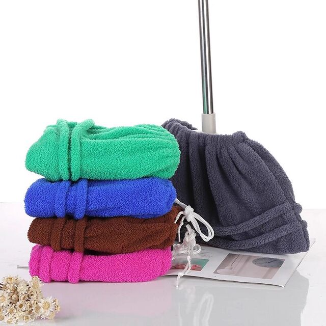 Thickened Lazy Broom Cover Cloth, Super Absorbent, Mop and Broom All-In-One, Multi-Functional Replacement Cloth Cover, Mop Cover, Cleaning and Dust Removal Cover