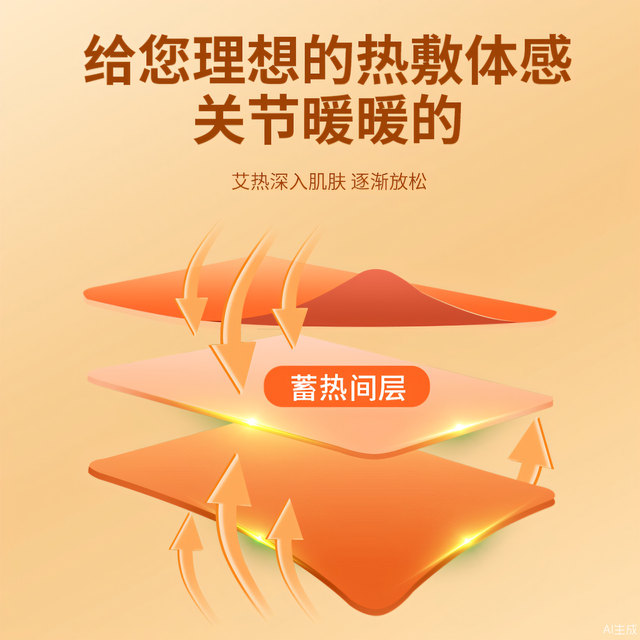 Wrist hot compress patch, finger joint, thumb wrist protector, wrist glycosaminoglycan chondroitin patch, heating patch, warm baby patch