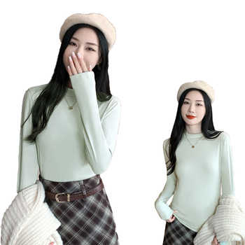 one more半高领打底衫女秋冬季2025年新款磨毛发热保暖内搭上衣Y实付27.5元到手包邮 one more半高领打底衫女秋冬季2025年新款磨毛发热保暖内搭上衣Y实付27.5元到手包邮