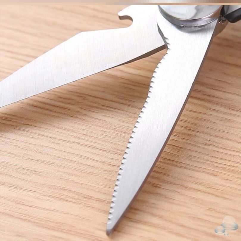 Creative All-steel Large Size Men Barbecue Labor-saving Kitchen With Scissors Multifunction Chicken Powerful Stainless Steel God
