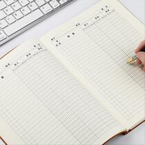 Accounting Expenses Office Beauty Yard Bookkeeping Book With Date Record Florist Hairdresse Shop Catering Shop Portable Notebook