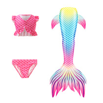 Child Mermaid Swimsuit Princess Baby Girls Split Bikini Swim Clothes Girl Foreign Air Tail Swim Skirt