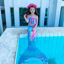 Mermaid Clothing Human Maid Tail Swimsuit Girl Princess Dress Swimsuit Pants Suit Children Spa Swimsuit Suit
