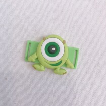  A pair of shaking sounds with the same eye three-dimensional cute shoelace buckle accessories ins cartoon decoration aj canvas shoes board shoes shoes