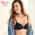 Manifin đơn giản và thoải mái áo ngực lớn kích thước lớn điều chỉnh bên đồ lót điều chỉnh mỏng nội y cao cấp Cộng với kích thước Bras