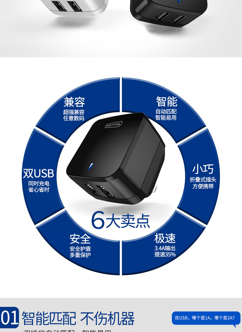 chargeur TORRAS pour téléphones APPLE APPLE - Ref 1291571 Image 7