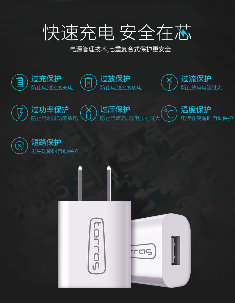 chargeur TORRAS pour téléphones APPLE APPLE IPHONE6 - Ref 1292049 Image 8