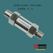High pressure check valve Stainless steel check valve High pressure gas check valve High pressure check valve NPT1 4