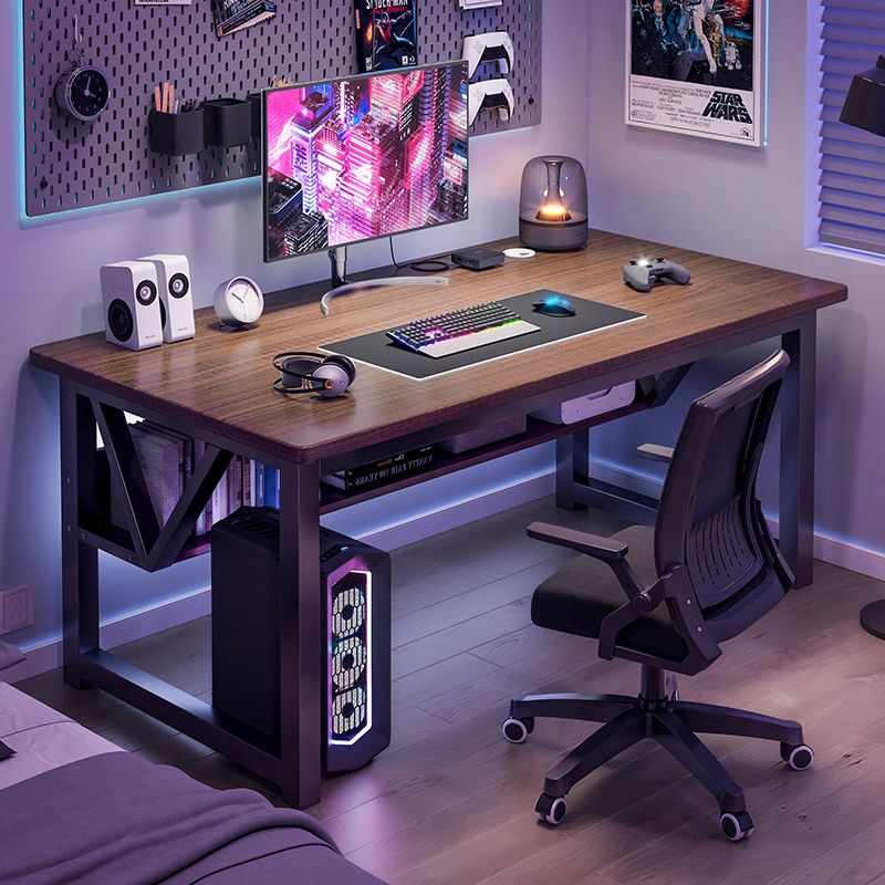 Computer desk Home Desktop Electric Desk Chair Simple Computer Desk Subbench Bedroom Desk Study Desk Desk-Taobao