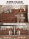 New Chinese-Style Dressing Table and Drawer Cabinet Integrated Solid Wood New Model Bedroom Modern Song-Style Aesthetic Makeup Table and Bedside Storage Cabinet
