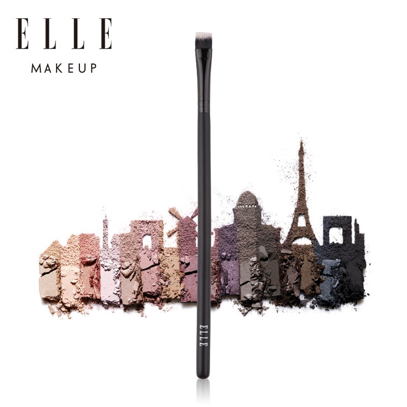 ELLEMAKEUP flat head eye line brushed nylon wool single branch portable color makeup makeup brush makeup tool