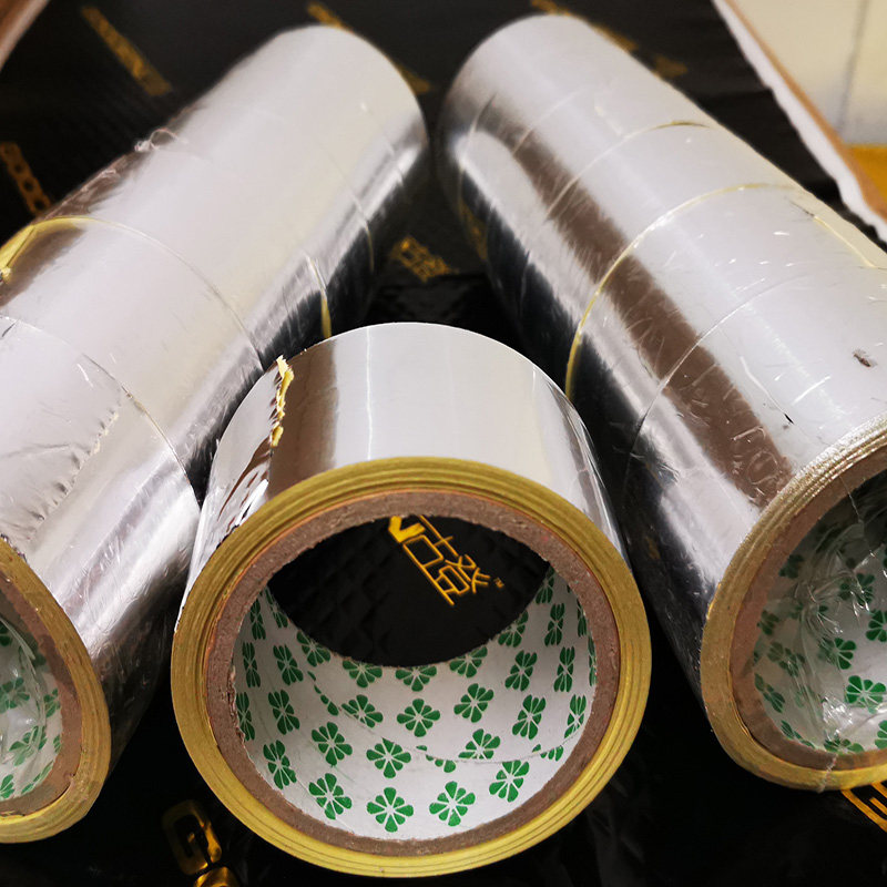 Automotive soundproofing construction tape Cotton sealing aluminum foil sealing waterproof dust and dust absorption to reduce shock