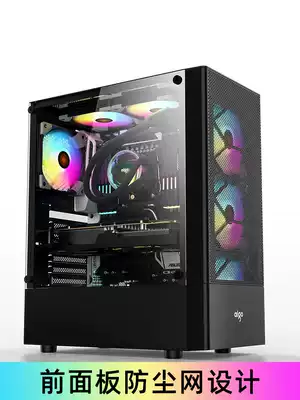 Assemble desktop computer computer acrylic full side transparent ATX large board Main Shell Shell white 360 water-cooled dustproof