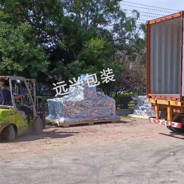 Manufacturer custom cover large machinery equipment vacuum bag anti-moisture aluminum foil film PE packaging bag