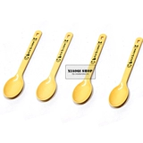 Корейская оригинальная эко в кукурузной кукурузе может унижать детские рисовые ложки 4 куски столовой ложки