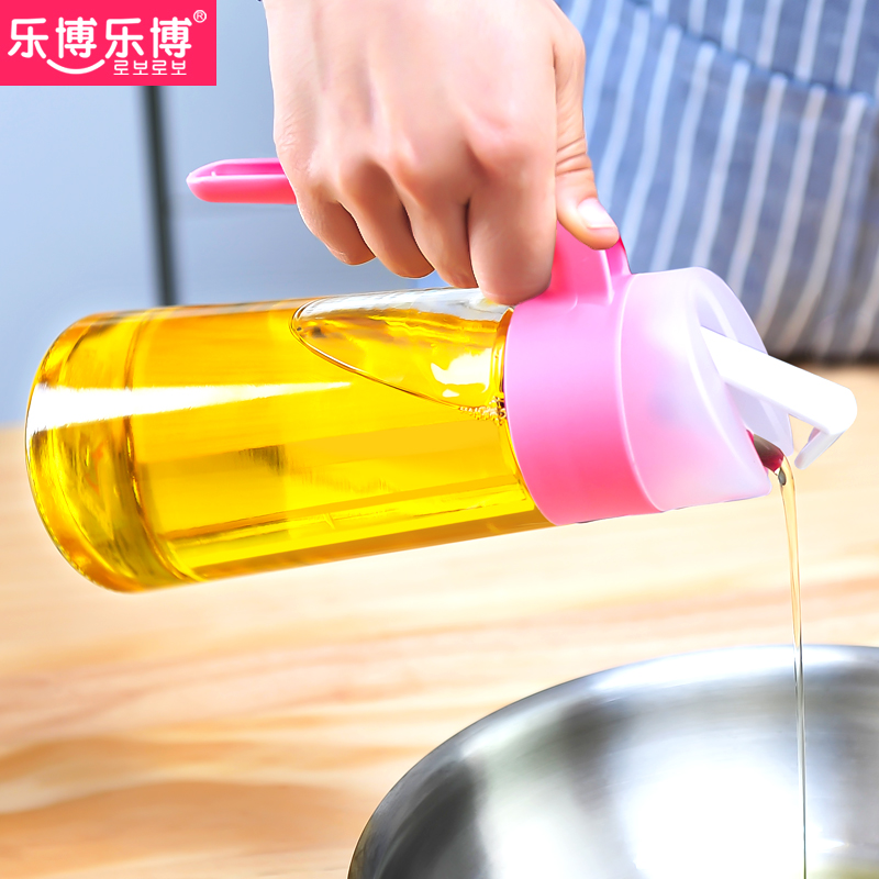 乐博油壶自动开盖玻璃防漏_网红优惠券