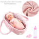 Foreign Trade Newborn Soothing Play Doll Vinyl Toy Realistic Soothing Doll Baby Doll Set