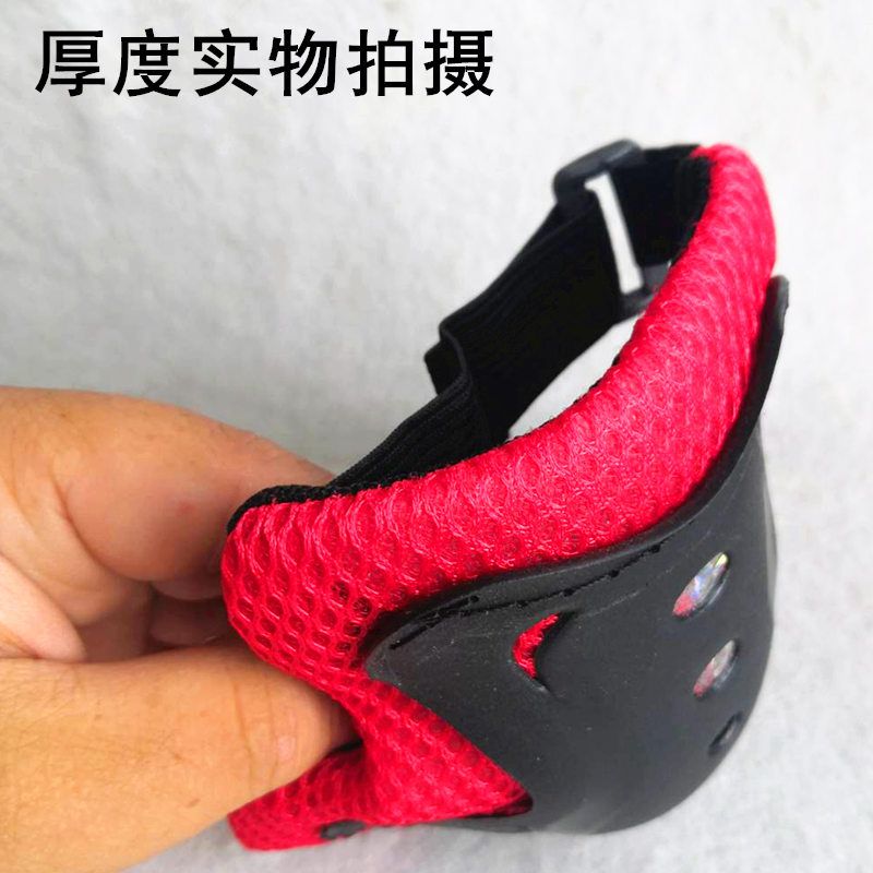 Male and female wheel slip kneecap armguard wrists 6 pieces for children students ice skating dry ice skates skateboard protective gear sets