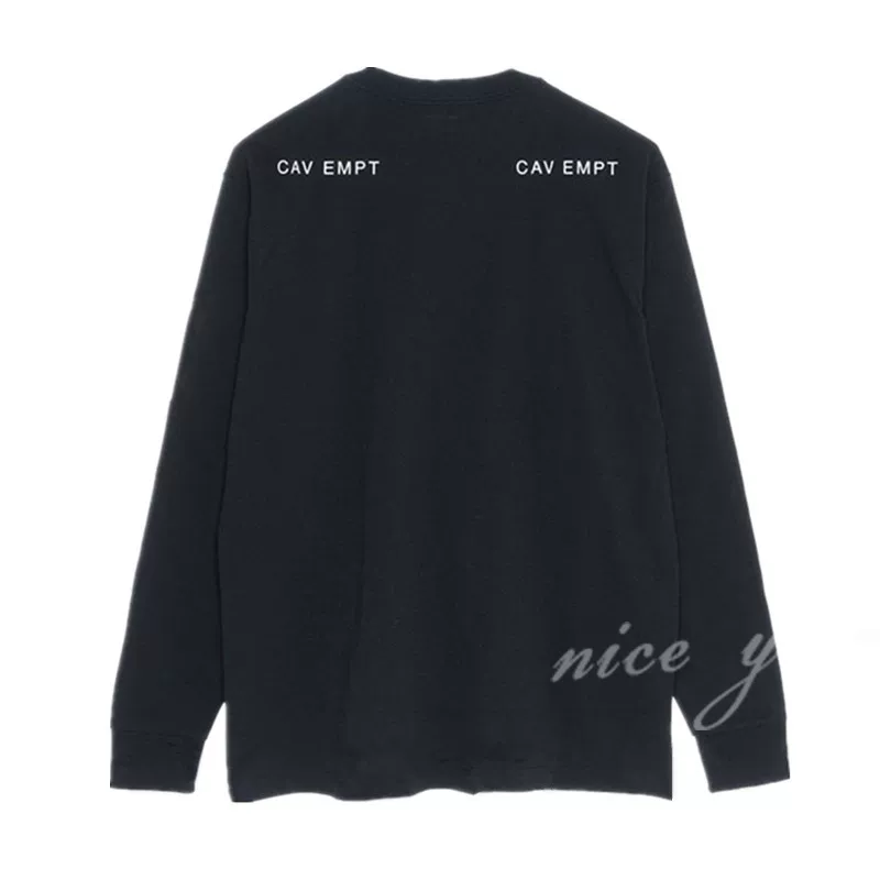 CAVEMPT CE CE CAV EMPT C.E Steaming Steam Pentunk Winds Sweatshin подлинная покупка длинного рукава футболка