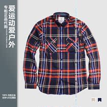 AIGLE men outdoor cotton plaid shirt H9013royshirt9014 autumn and winter Aigo casual shirt