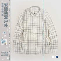 AIGLE LADY OUTDOOR PURE COTTON GILL SHIRT j301a doradille_ch Ai high j301b turned collar shirt