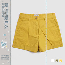 AIGLE women outdoor cotton shorts j3571notite3572 French Aigo 3573 twill slacks